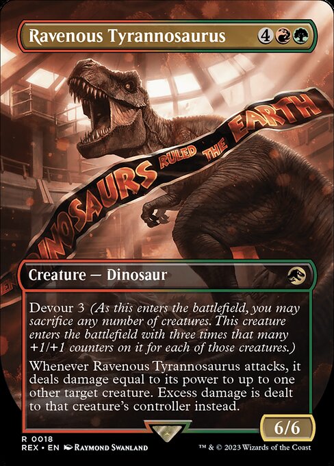 Ravenous Tyrannosaurus